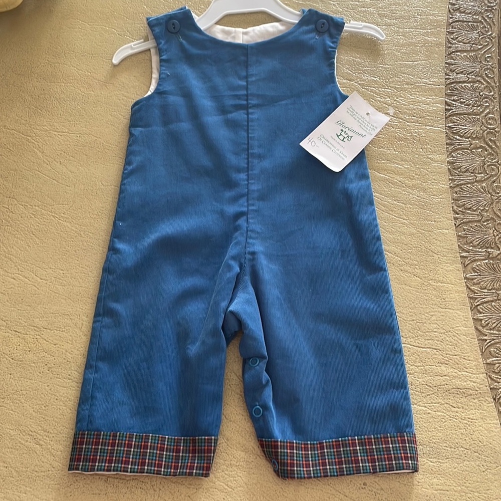 NWT Blue Corduroy Jon Jon